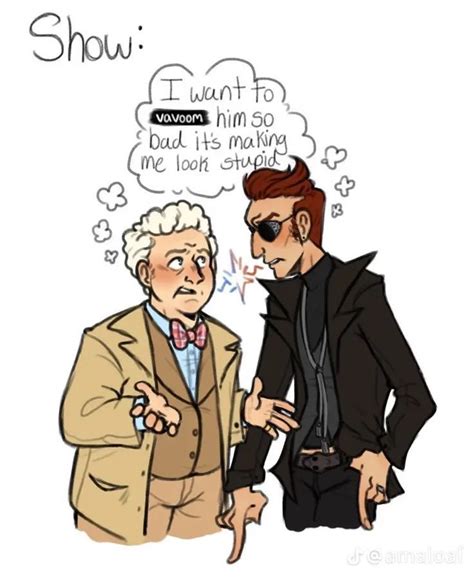 Pin By Allyson Pina On I M In Love For A Show Good Omens Book Cute Gay David Tennant