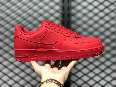 J15 特価 Used 良品 入手困難 Nike Air Force 1 Low Triple Red Jordan Sb Force