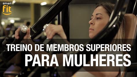 Treino De Membros Superiores Para Mulheres YouTube