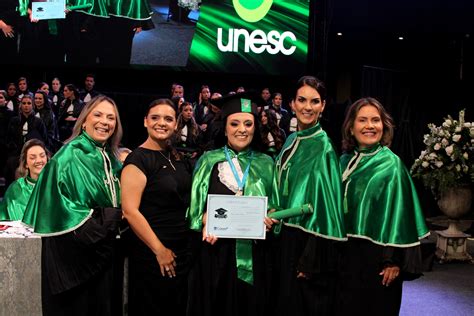 Conselheiras Do Coren Sc Prestigiam Formatura De Enfermagem Da Unesc