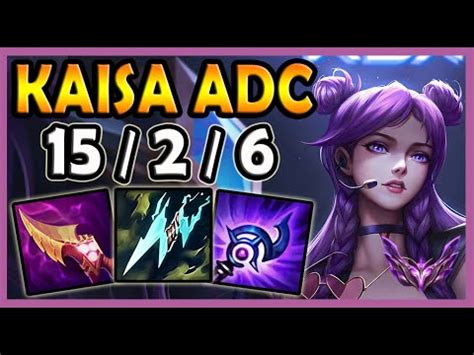 Kaisa Vs Ziggs 54 WIN RATE ADC Korea Master Patch 13 14 YouTube