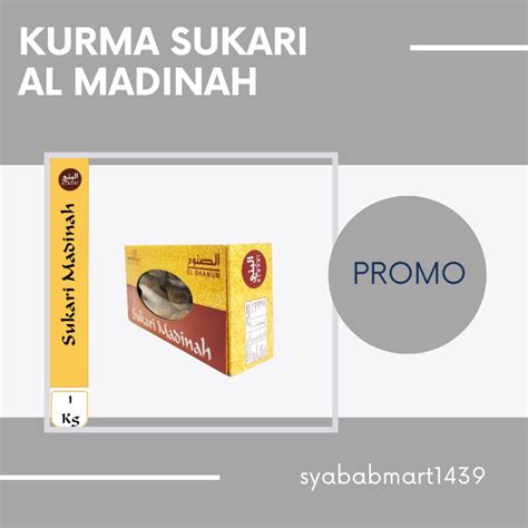 Jual Kurma Sukari 1 Kg Premium Box Al Qasim Sukkari Basah Kurma Raja