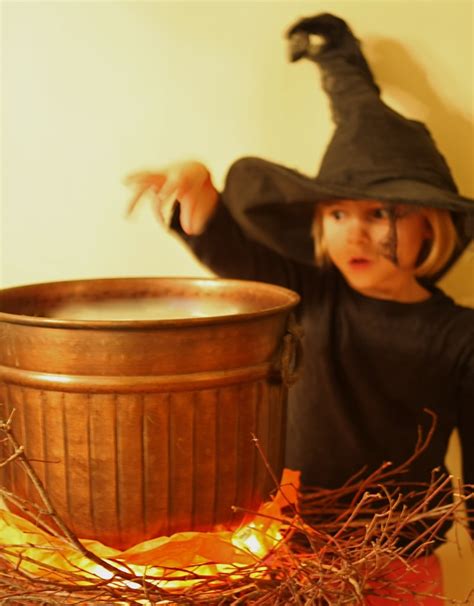 DIY Cauldron Halloween Decoration | Polka Dot Chair