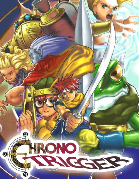 Lucca Ashtear Crono Marle Ayla Robo And 1 More Chrono Trigger