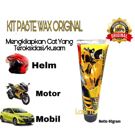 KIT Paste Wax Original 1 Pcs Pengkilap Cat Yang Teroksidasi Cat Kusam