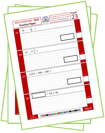 Ks2 Sats Papers 30 Bespoke Practice Arithmetic Papers