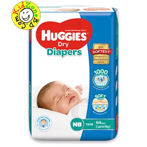 Huggies Diapers Dry Newborn (Up to 5 kg) – KidZoneBD