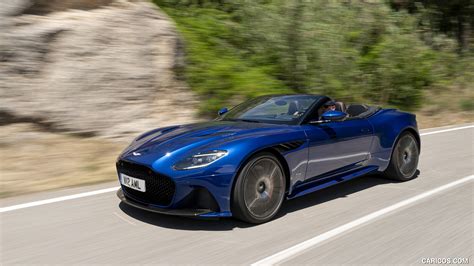 2019 Aston Martin DBS Superleggera Volante Color Zaffre Blue Front