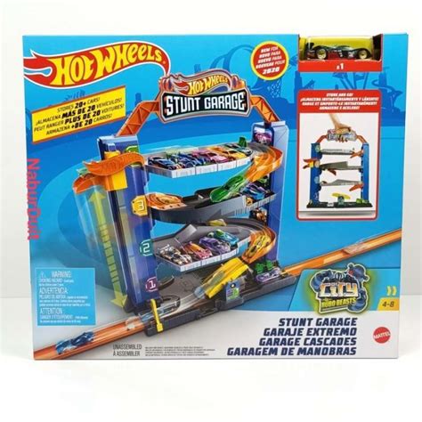 Jual Hot Wheels Stunt Garage Garasi Mobil Hotwheels Original Mainan Anak Di Seller Redgreen