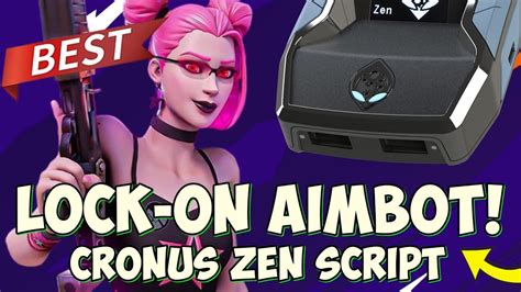 Lock On Aimbot Cronus Zen Script For Fortnite Best Script For