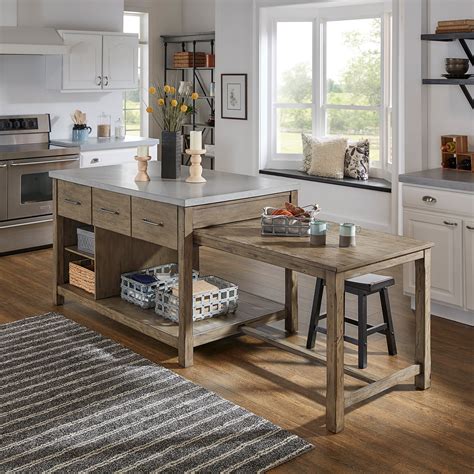 Kitchen Island With Expandable Table Things In The Kitchen