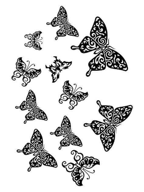 Трафареты Бабочек. Скачать и распечатать трафареты Бабочек.