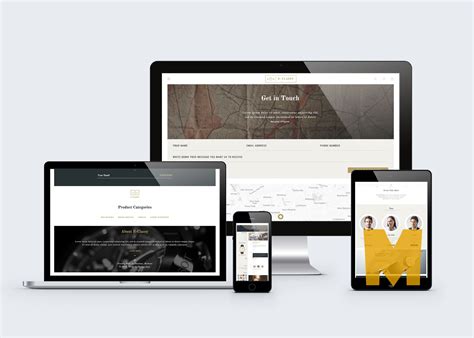 40+ Website Mockup Collection