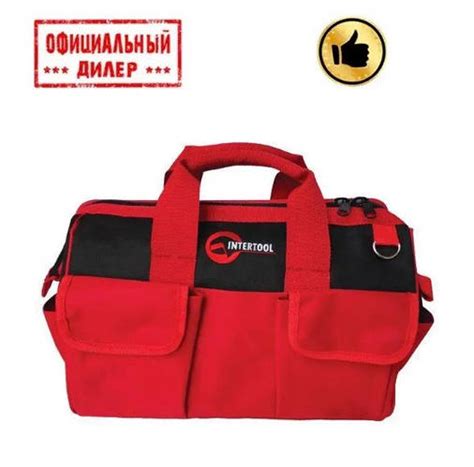 Сумка для инструментов, 16 карманов 405*230*300 мм INTERTOOL BX-9005 ...