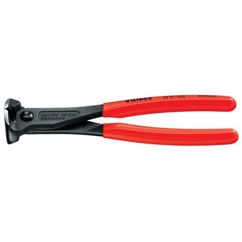 Knipex 8 In End Cutting Pliers 68 01 200 The Home Depot