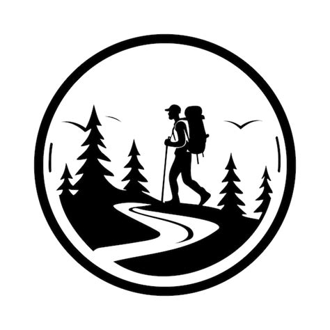 Premium Vector Hiking Outdoor Adventure Logo Vector Template