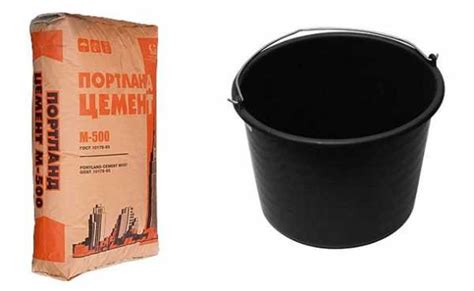 Сколько ведер цемента в мешке (20, 25, 40 и 50 кг): хитрости по расчету