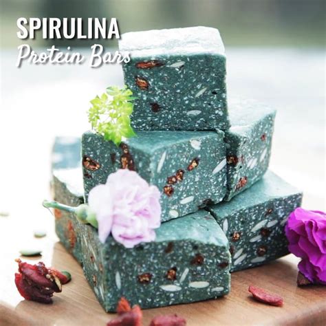 Spirulina Protein Bars | Protein bars, Spirulina, Spirulina recipes