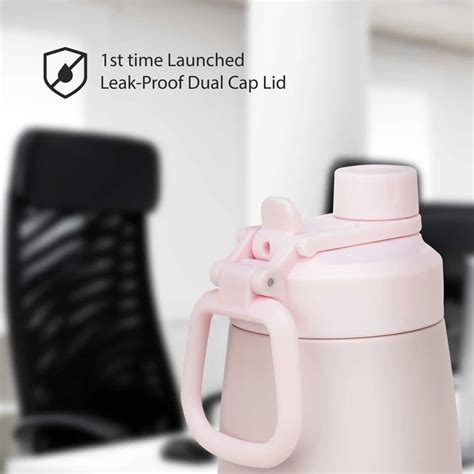 Ml Briiton Thermoflask Cosmos Pink Hydraflask Hot And Cold Water Bottle At Rs In New Delhi