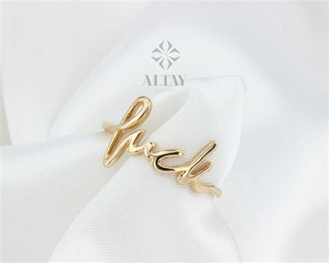 K Solid Gold Fuck Ring Fuck Off Ring Fuck It Ring Fuck Etsy