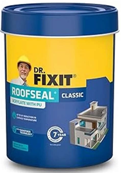 Dr Fixit Roofseal Classic At 450 Litre Dr Fixit Roofseal Top Coat