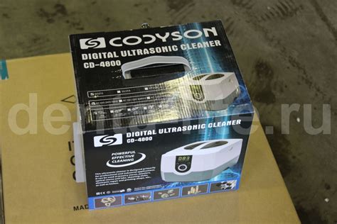 Ультразвуковая ванна (мойка) Ultrasonic Cleaner CD-4800 – 42 кГц - 1,4 ...
