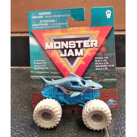 Jual Hot Wheels Monster Jam Spin Master Megalodon Skala 1 70 2020 Di Seller Sengkulun Blibli