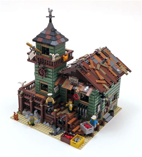 Lego Old Fishing Store Review Brickset