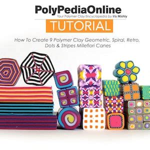 Polymer Clay Tutorial Polymer Clay Geometric Millefiori - Etsy