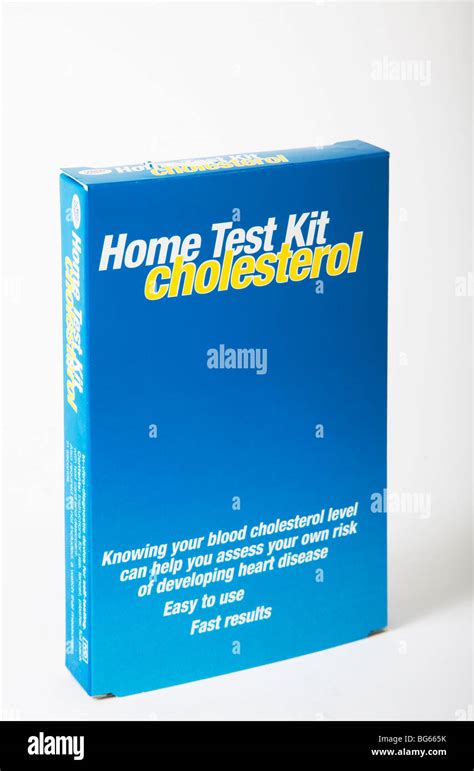 Cholesterol test kit hi-res stock photography and images - Alamy