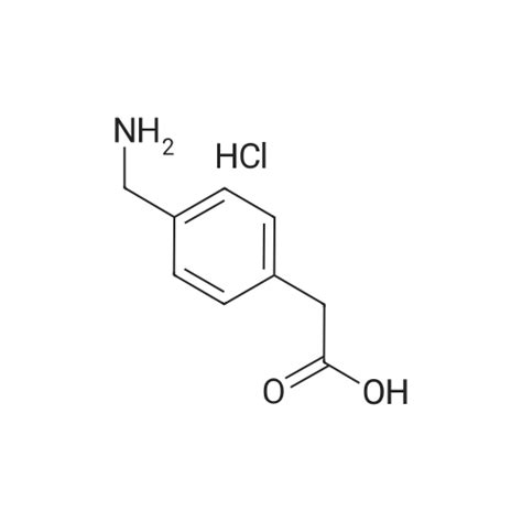 42383 05 1 2 4 Aminomethyl Phenyl Acetic Acid Hydrochloride Ambeed