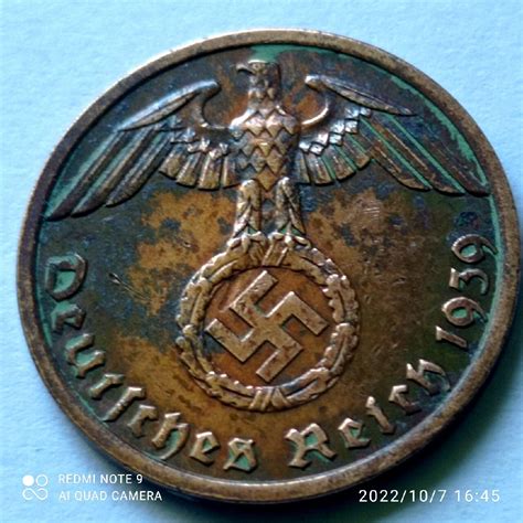 Reichspfennig A Z R Iii Rzesza Niemiecka Nowy Dw R Mazowiecki