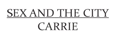 Sex and the CITY キャリーの部屋に帰りたくなる玄関づくり 小野まどかオフィシャルサイト