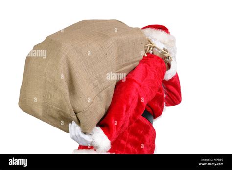 Santa Claus Jute Bag Hi Res Stock Photography And Images Alamy