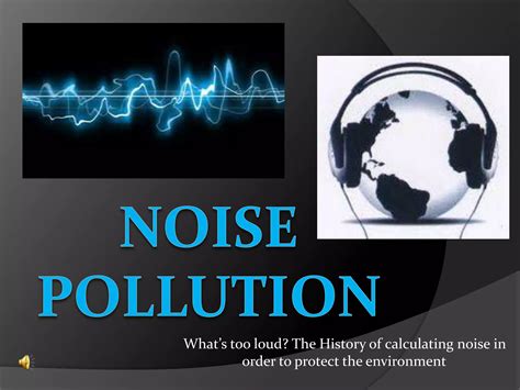 Noise Pollution Ppt