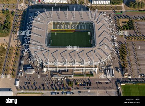 Borussia-Park, the stadium of Borussia Mönchengladbach, Bundesliga ...