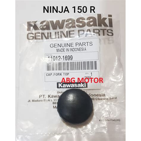 Jual KARET TUTUP AS SHOCK DEPAN NINJA 150 R ORIGINAL Shopee Indonesia