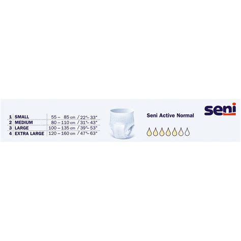 SENI ACTIVE Normal Medium - 8 x 10 Stück | Medium | 1 Karton | 9462.1
