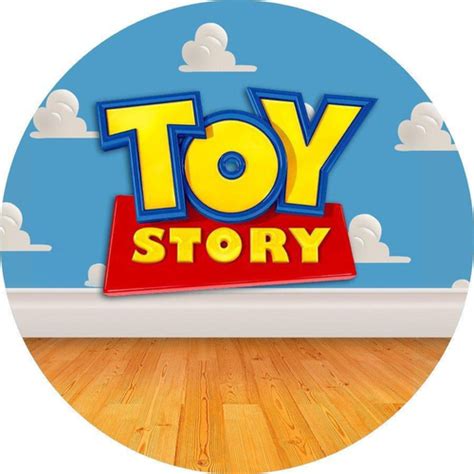 Painel Redondo 3D Sublimado Toy Story Frd 5754 No Shoptime