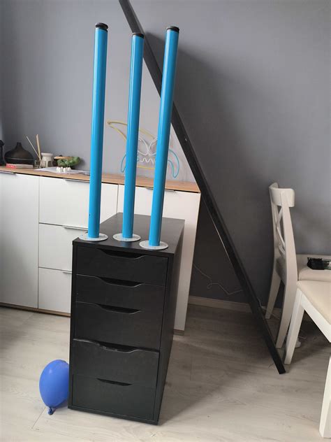 Używane biurko IKEA LINNMON 200x60 z komodą Wrocław Stare Miasto OLX pl