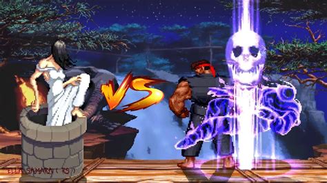 Ella Samara Vs Evil Ryu High Level Insane Fight Hardest CPU M U G E