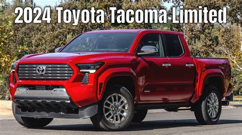 Toyota Tacoma Limited In Supersonic Red Youtube