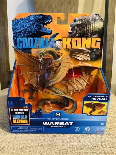 Playmates Monsterverse Godzilla Vs Kong Warbat Mit Osprey Inch Figur