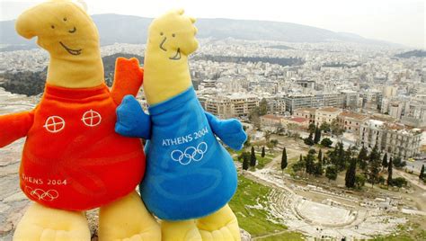 Athens 2004 Mascot(s) Phevos and Athena | History & Photos