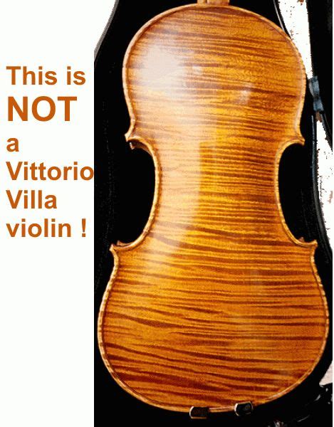 Villa Violins Fake Instruments