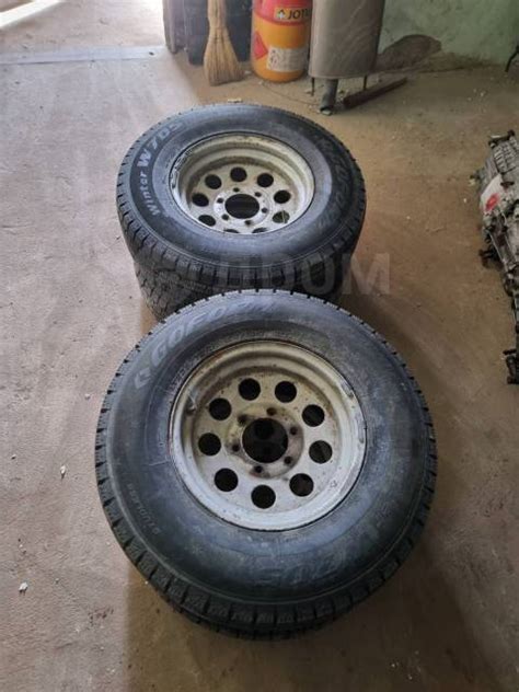 Колёса с дисками, 15", 1 шт, 235 мм, 75 %, радиальный, Lt235/75R15 ...