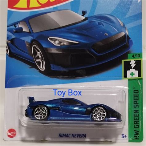 Hot Wheels 2022 RIMAC NEVERA HW Green Speed 1 64 Blue Colour EBay