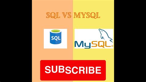 Sql Vs Mysql Difference Between Sql And Mysql Viral Viralshorts Youtube