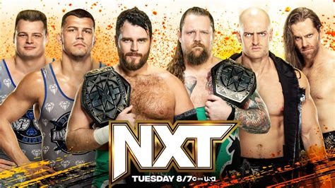 Gallus Defend The Nxt Tag Team Titles In A Triple Threat Match Against