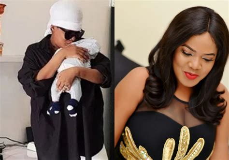 Toyin Abraham Poses For Adorable Picture With Son